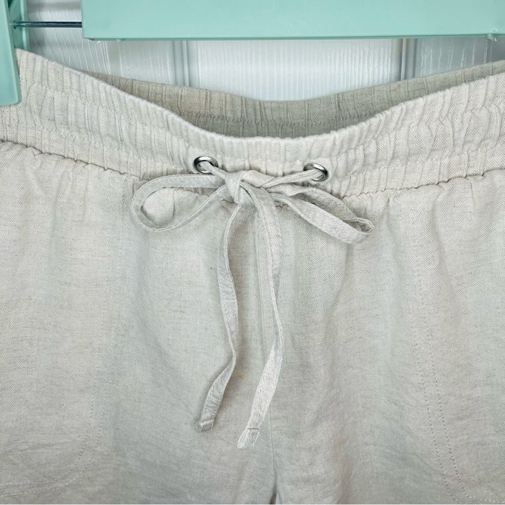 Amazon Essentials Women's 4.5" Inseam Drawstring Linen Blend Short M - Picture 4 of 9